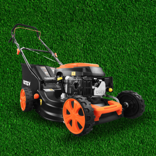 FUXTEC FX-Inovex | 146cm3 Push-Rasenmäher - Breite 46cm, 3.5 PS, 50L Fangkorb - Modell RM4646ECO