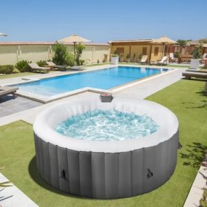 Ormira™ – Spa Extérieur 4 Places, PVC Ultra-Résistant, Installation Facile, Relaxation Totale
